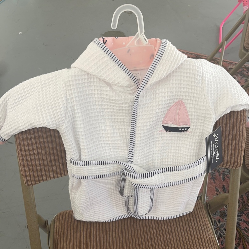 Baby robe barns new